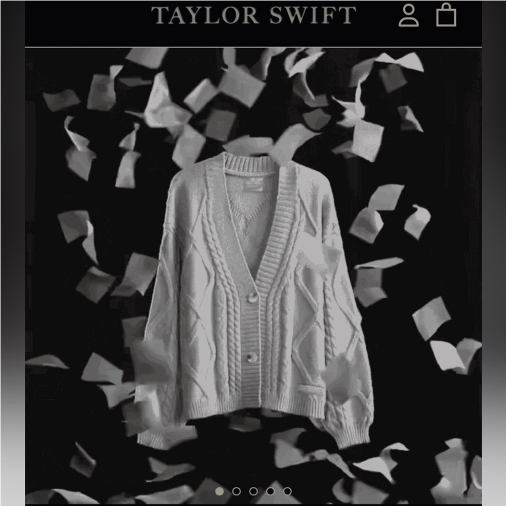Taylor Swift TTPD cardigan